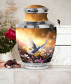 Classic, 3-Inch Dove Urn for Human Ashes.