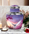 3-inch Classic Dove Cremation Urn in Aluminium.