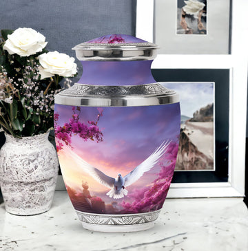 Large Urn with 2 Mini Urn