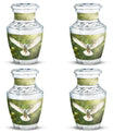 Classic Dove Cremation Urn, Large Aluminium Unique Urn for.