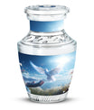 Large classic dove urn for human ashes