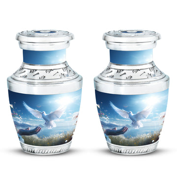 2 Keepsake 3 inch Urns