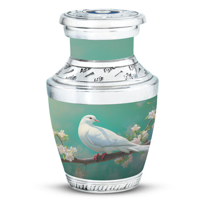 Dove Memorial Classic Urn, Unique Urn for human cremation.