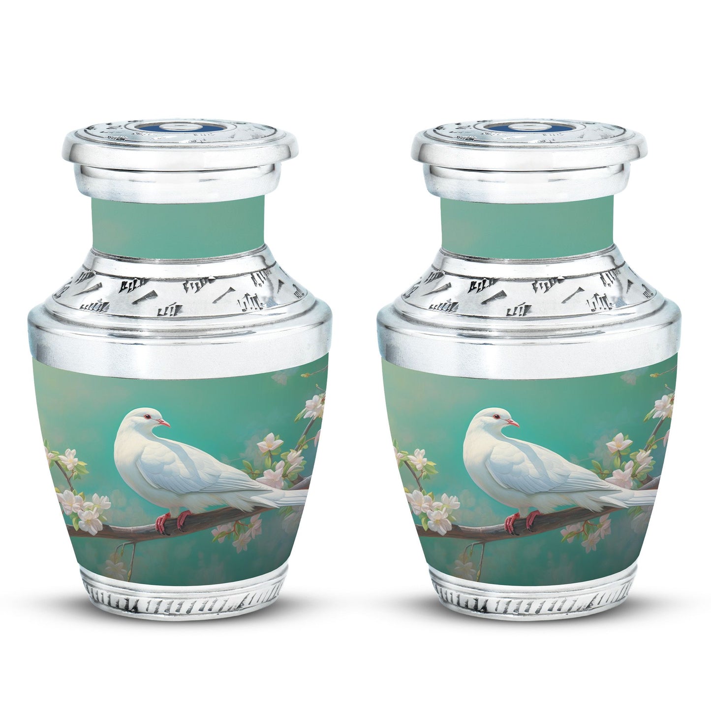Dove Memorial Classic Urn, Unique Urn for human cremation.