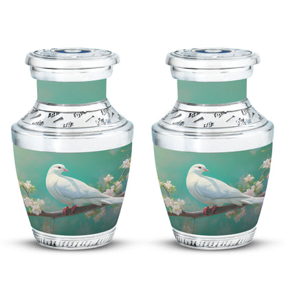 Dove Memorial Classic Urn, Unique Urn for human cremation.