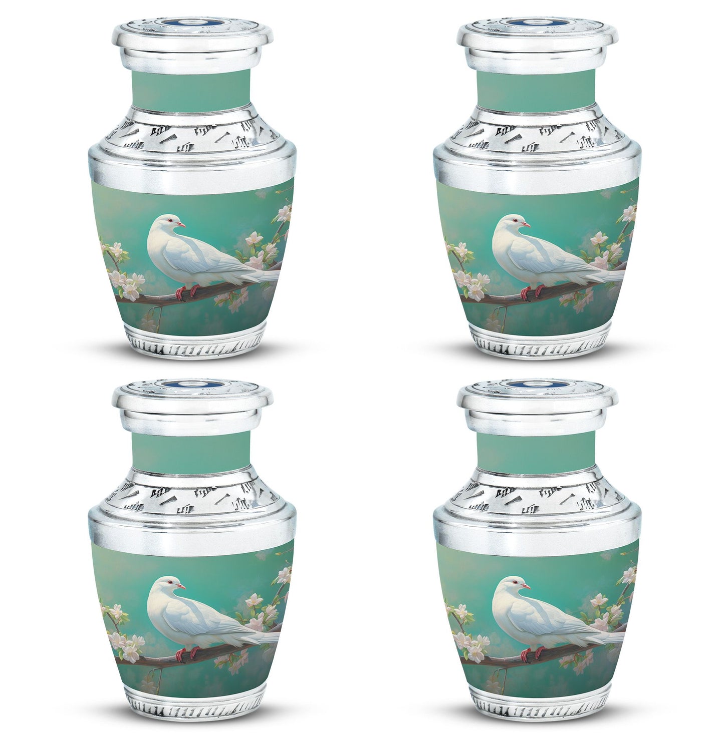 Dove Memorial Classic Urn, Unique Urn for human cremation.
