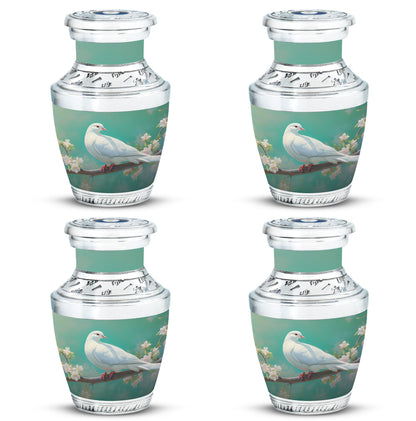 Dove Memorial Classic Urn, Unique Urn for human cremation.