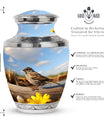 Classic Sparrow Urn for Cremation Ashes.