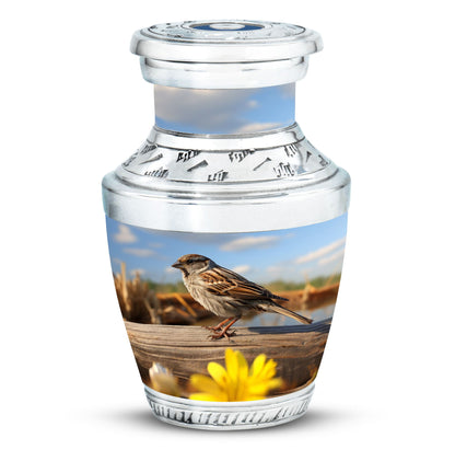 Classic Sparrow Urn for Cremation Ashes.