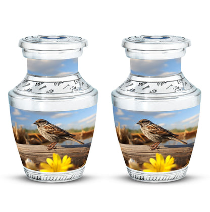 Classic Sparrow Urn for Cremation Ashes.