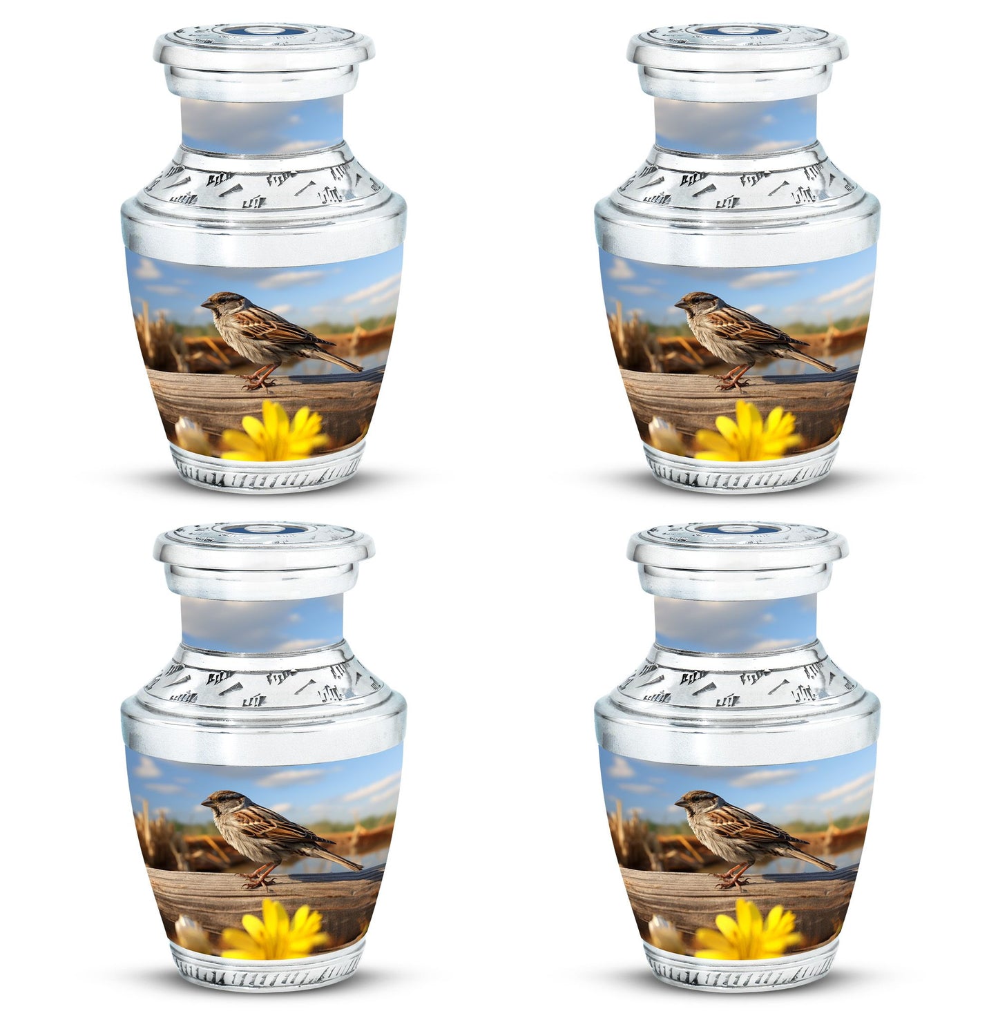 Classic Sparrow Urn for Cremation Ashes.