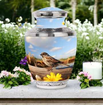 Large Urn with 2 Mini Urn