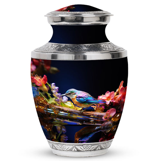 Classic Sparrow Urn, Aluminium Cremation Urn.