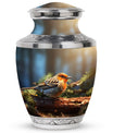 Classic 3-inch Puffy Sparrow Memorial Urn for ashes