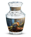 Classic 3-inch Puffy Sparrow Memorial Urn for ashes