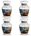 Classic 3-inch Puffy Sparrow Memorial Urn for ashes