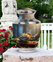 Classic 3-inch Puffy Sparrow Memorial Urn for ashes