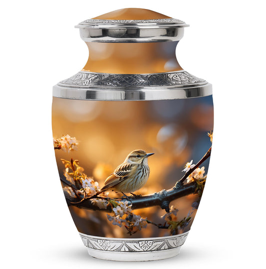 Large 3 Inch Sparrow Urn for Ashes.