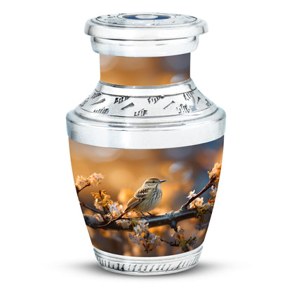Large 3 Inch Sparrow Urn for Ashes.