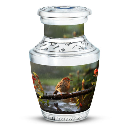 Classic Sparrow Cremation Urn, custom urn for human ashes