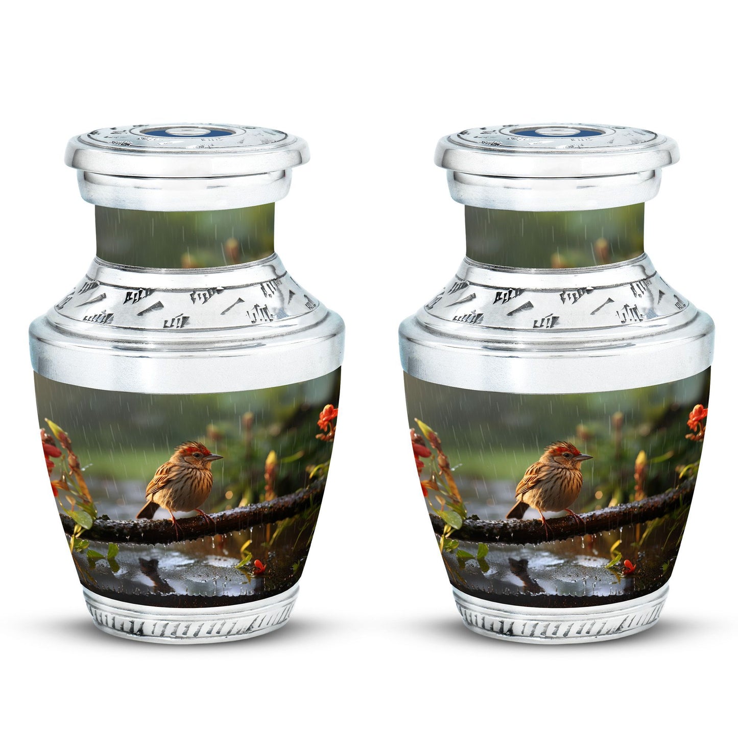 Classic Sparrow Cremation Urn, custom urn for human ashes