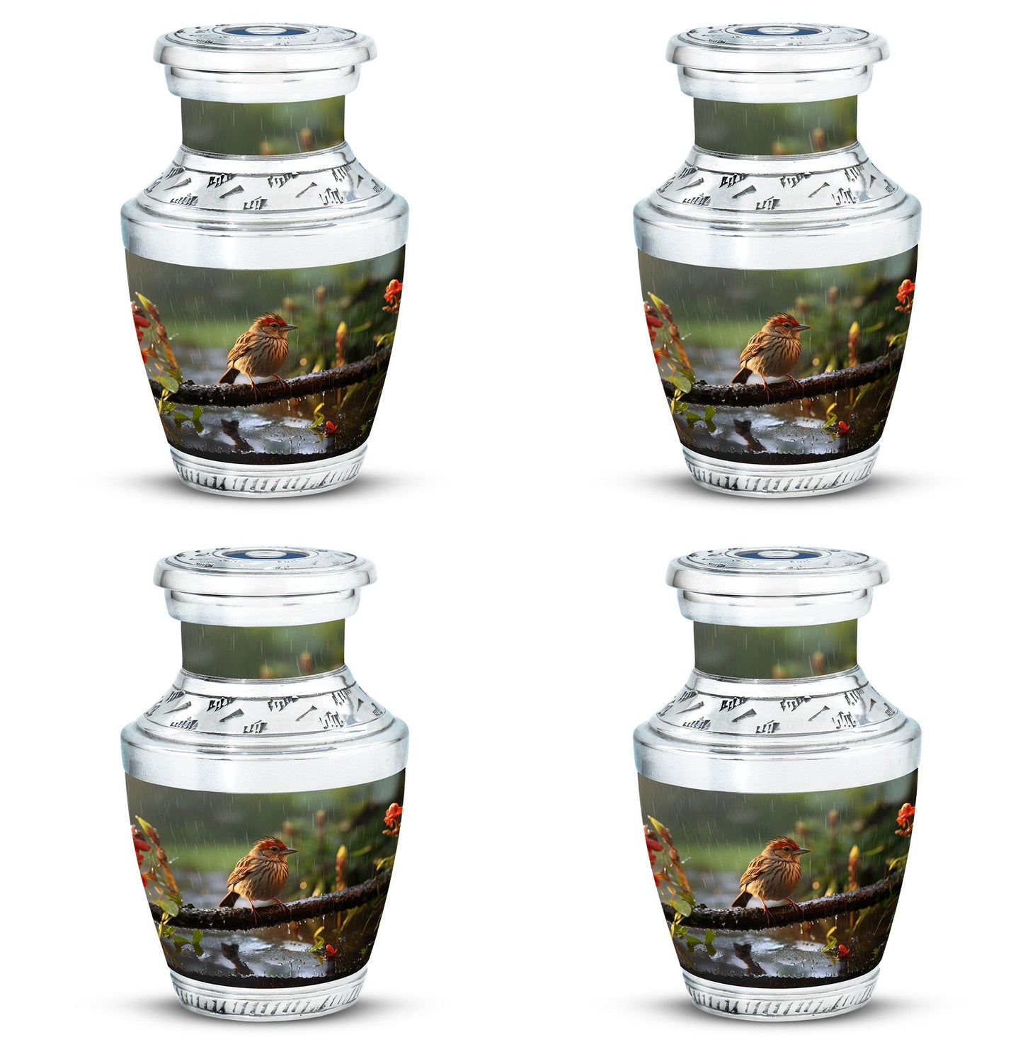 Classic Sparrow Cremation Urn, custom urn for human ashes