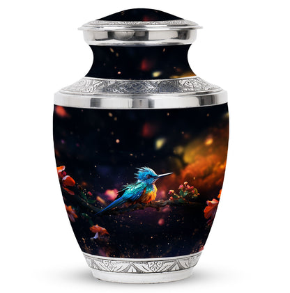 Classic Sparrow Memorial Urn, 3 inches large.