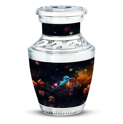 Classic Sparrow Memorial Urn, 3 inches large.
