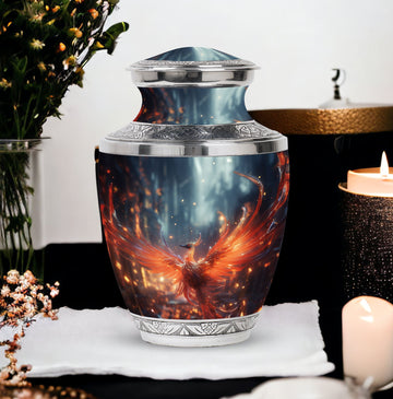 Large Urn with 2 Mini Urn