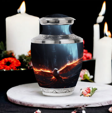 Large Urn with 4 Small Urn