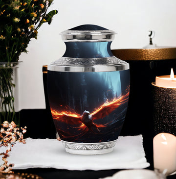 Large Urn with 2 Mini Urn