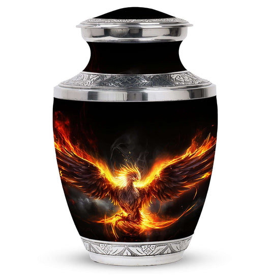 3 Inch Phoenix Bird Memorial Urn in Classic design