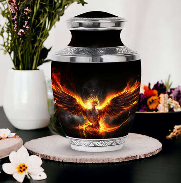 Large Urn with 4 Small Urn