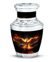 3 Inch Phoenix Bird Memorial Urn in Classic design