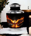 3 Inch Phoenix Bird Memorial Urn in Classic design