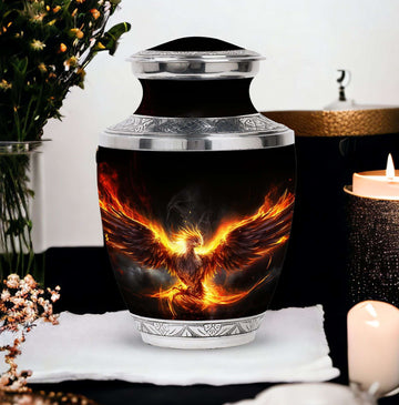 Large Urn with 2 Mini Urn