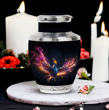 Large Urn with 4 Small Urn