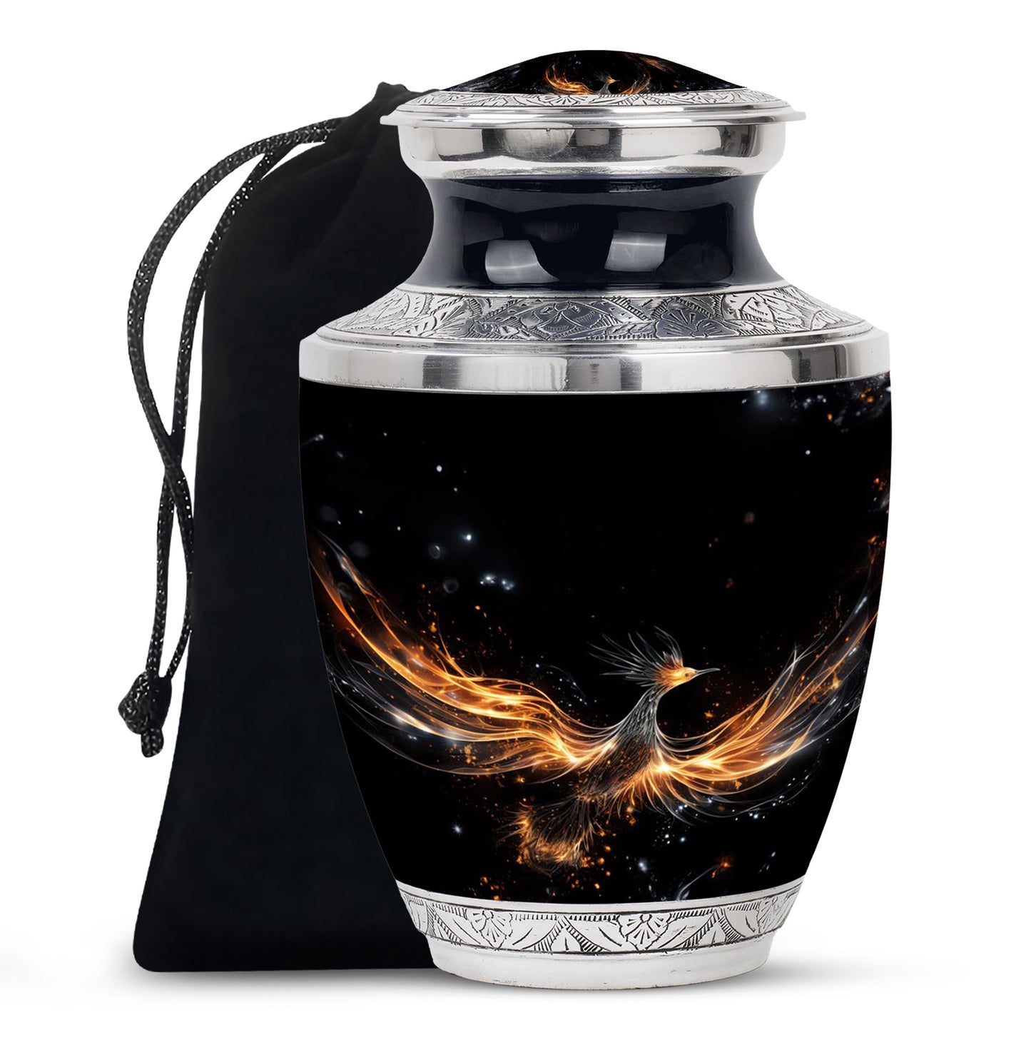 Unique Phoenix Cremation Urn for Men & Women - Urn for Human Ashes