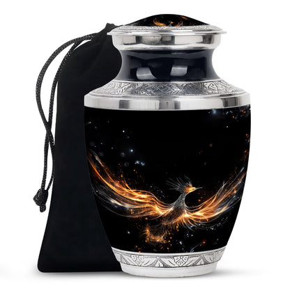 Unique Phoenix Cremation Urn for Men & Women - Urn for Human Ashes