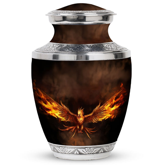 3-inch Classic Angry Phoenix Urn for Ashes