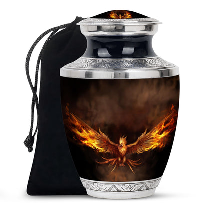 Phoenix Urn for Human Ashes - Elegant Cremation Urn for Man & Woman
