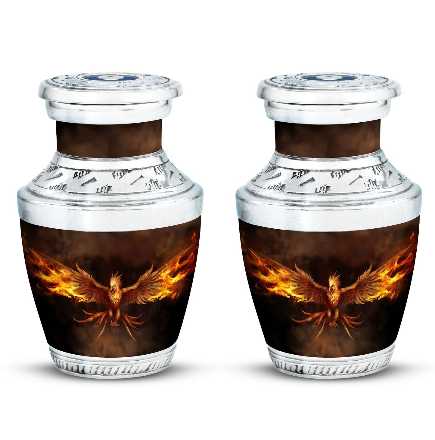 3-inch Classic Angry Phoenix Urn for Ashes