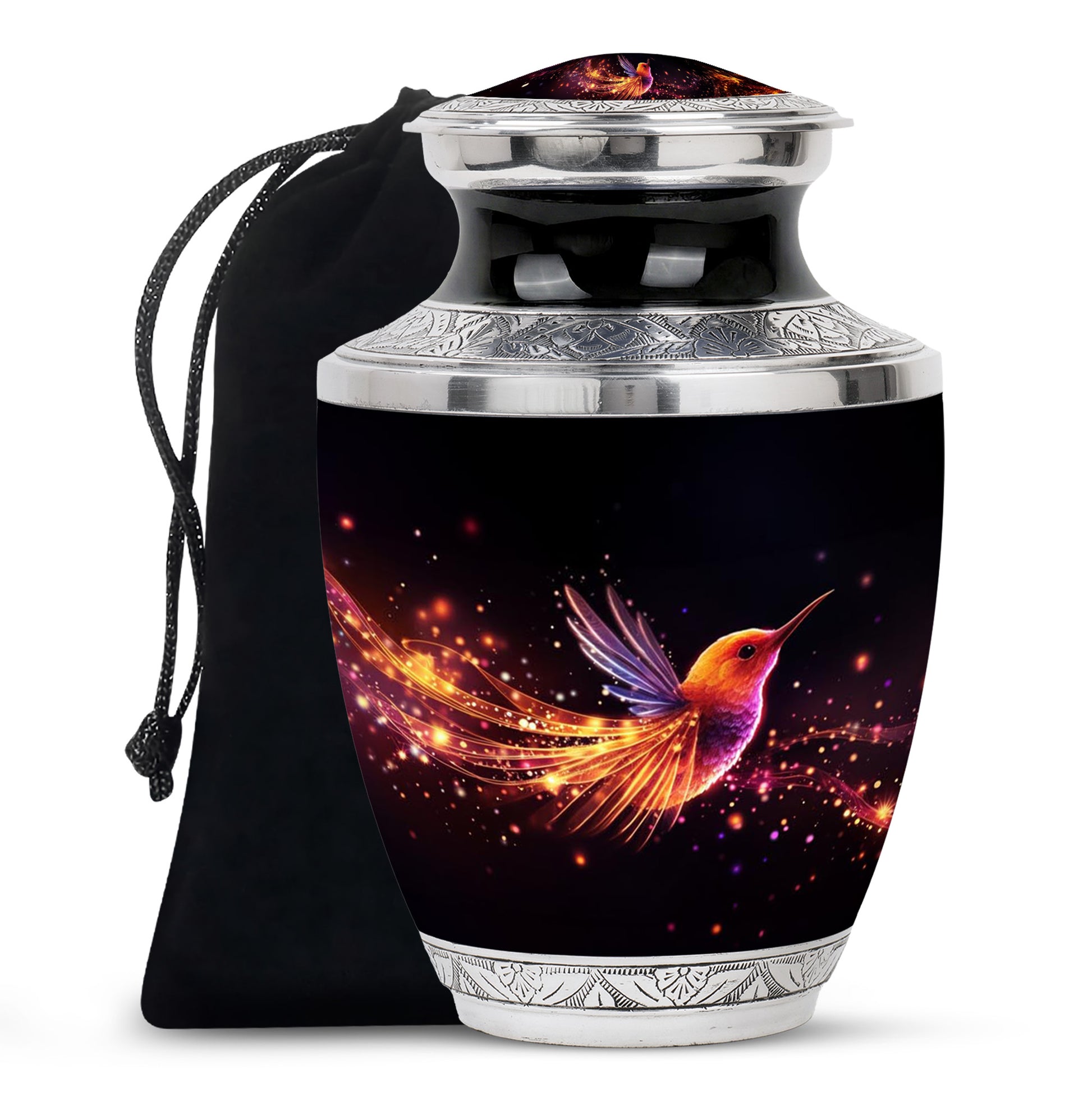 Memorial Phoenix Urn - Unique and Elegant Vase for Loved One's Ashes