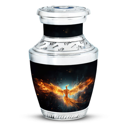 Large Classic Yellow Phoenix Cremation