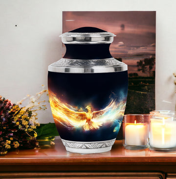 Large Urn with 4 Small Urn