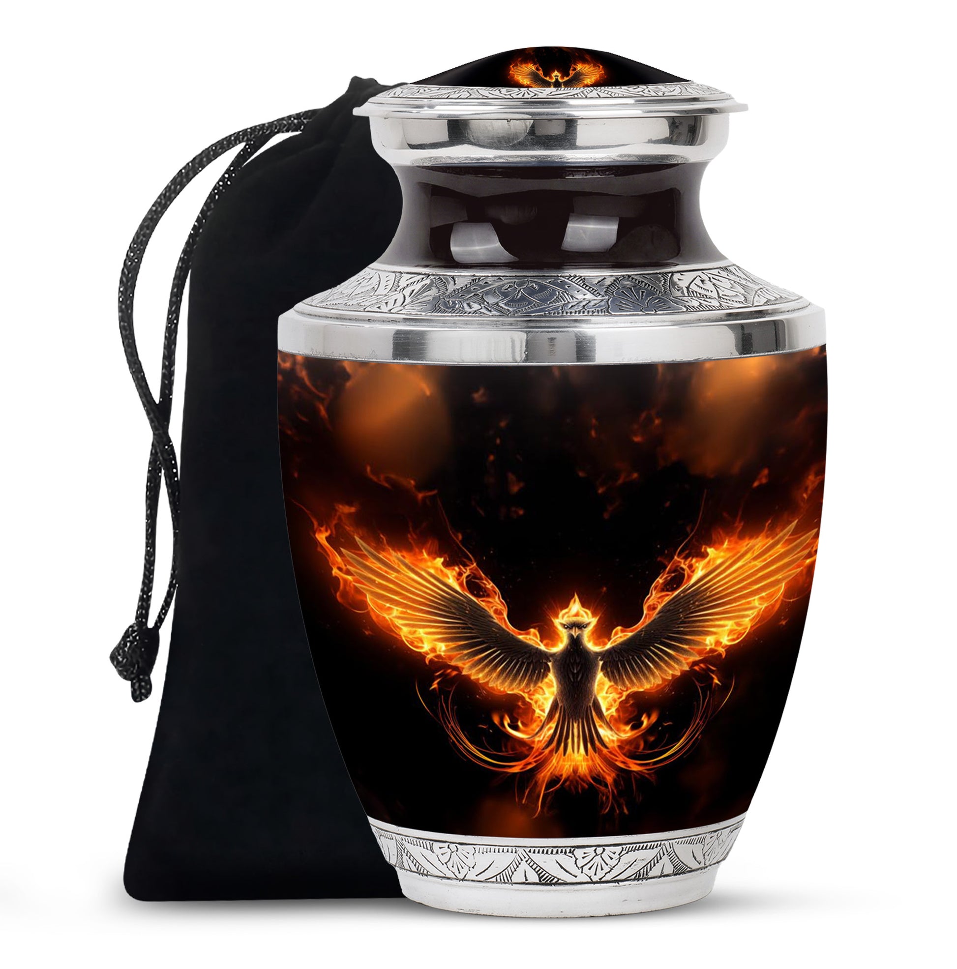 Phoenix Creminational Urn for Human Ashes - Urn for Men