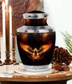 Fire Phoenix Cremation Urn, a Classic Large Urn for Ashes.
