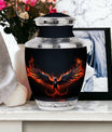 Classic 3 inch Black Phoenix Memorial Urn