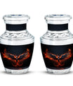 Classic 3 inch Black Phoenix Memorial Urn