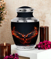 Classic 3 inch Black Phoenix Memorial Urn